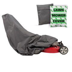 Hybrid Covers front view showing full mower protection and weather resistance