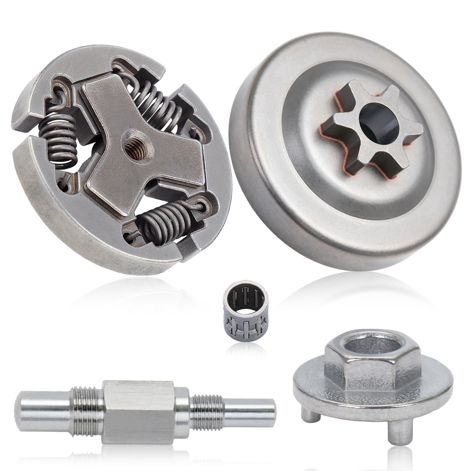 Hyceker clutch drum front view showing precise fit and durability