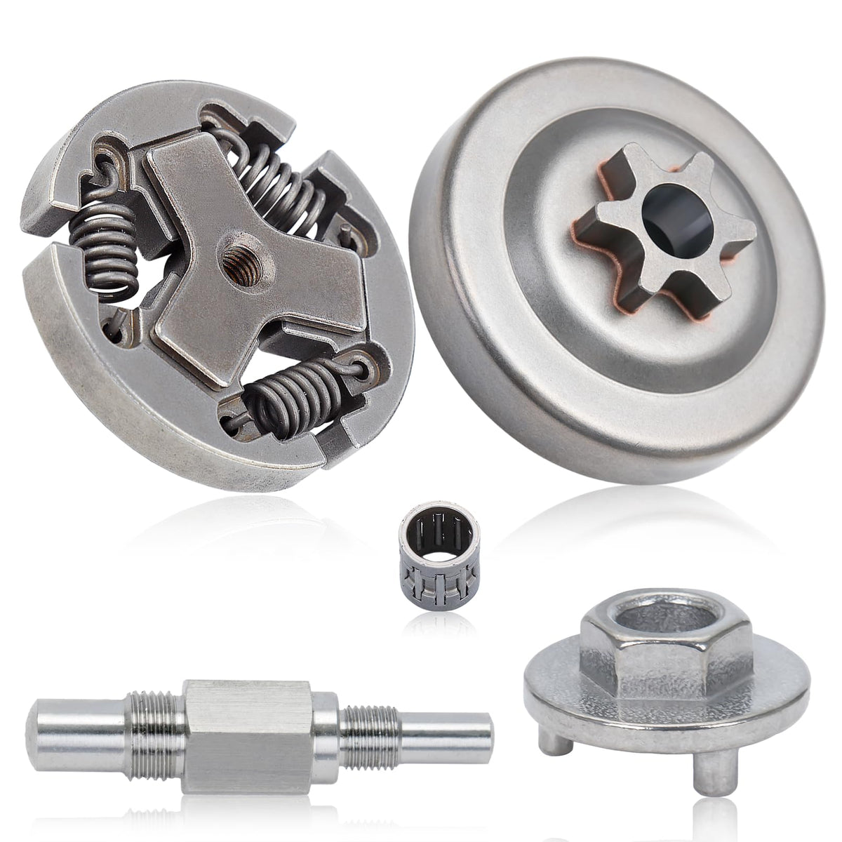 Hyceker clutch drum front view showing precise fit and durability