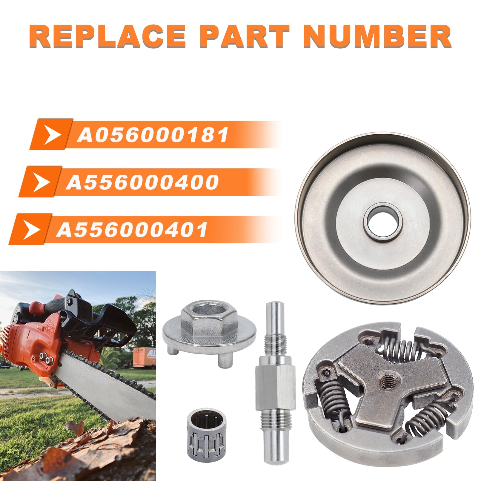 Hyceker needle bearing and clutch thread ready for smooth rotation