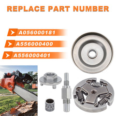Hyceker needle bearing and clutch thread ready for smooth rotation
