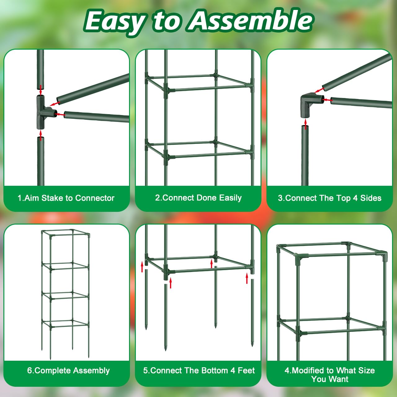 Hydream disassembled pieces stacked for compact winter storage