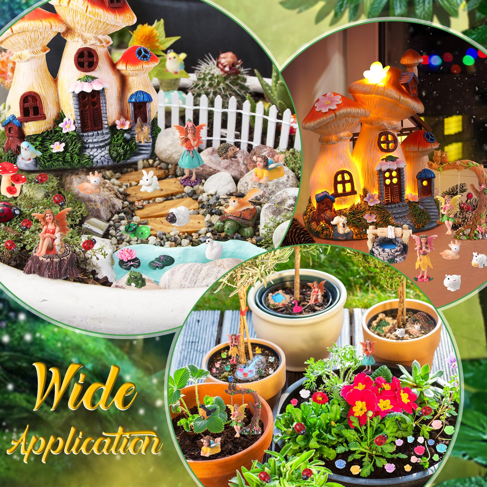 HyDren miniatures arranged in a succulent pot adding instant decorative impact