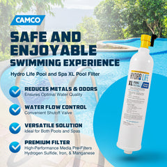 Hydro Life shutoff valve close-up for precise flow control benefit