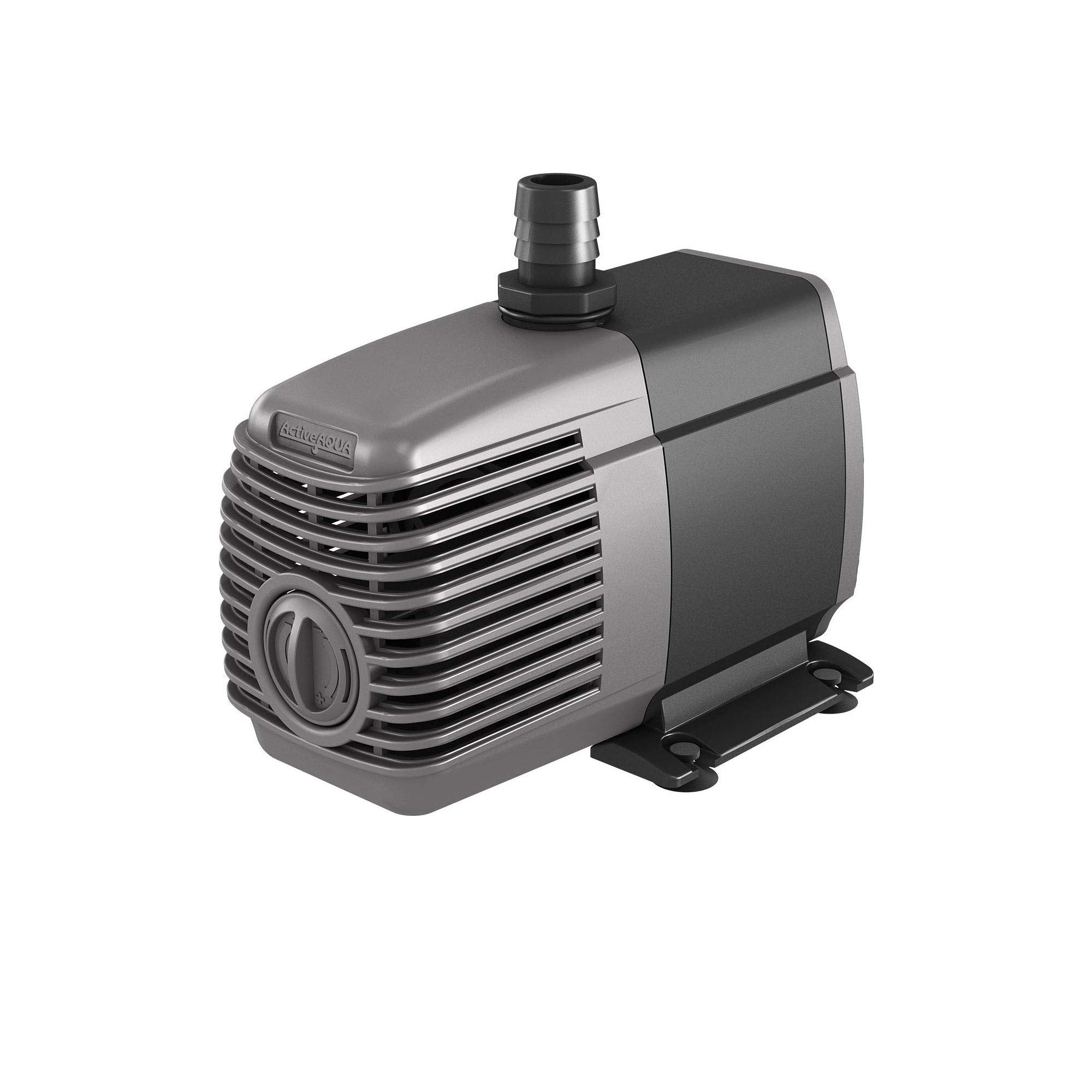 Hydrofarm AAPW550 front view showing compact pump and cord for reliable placement