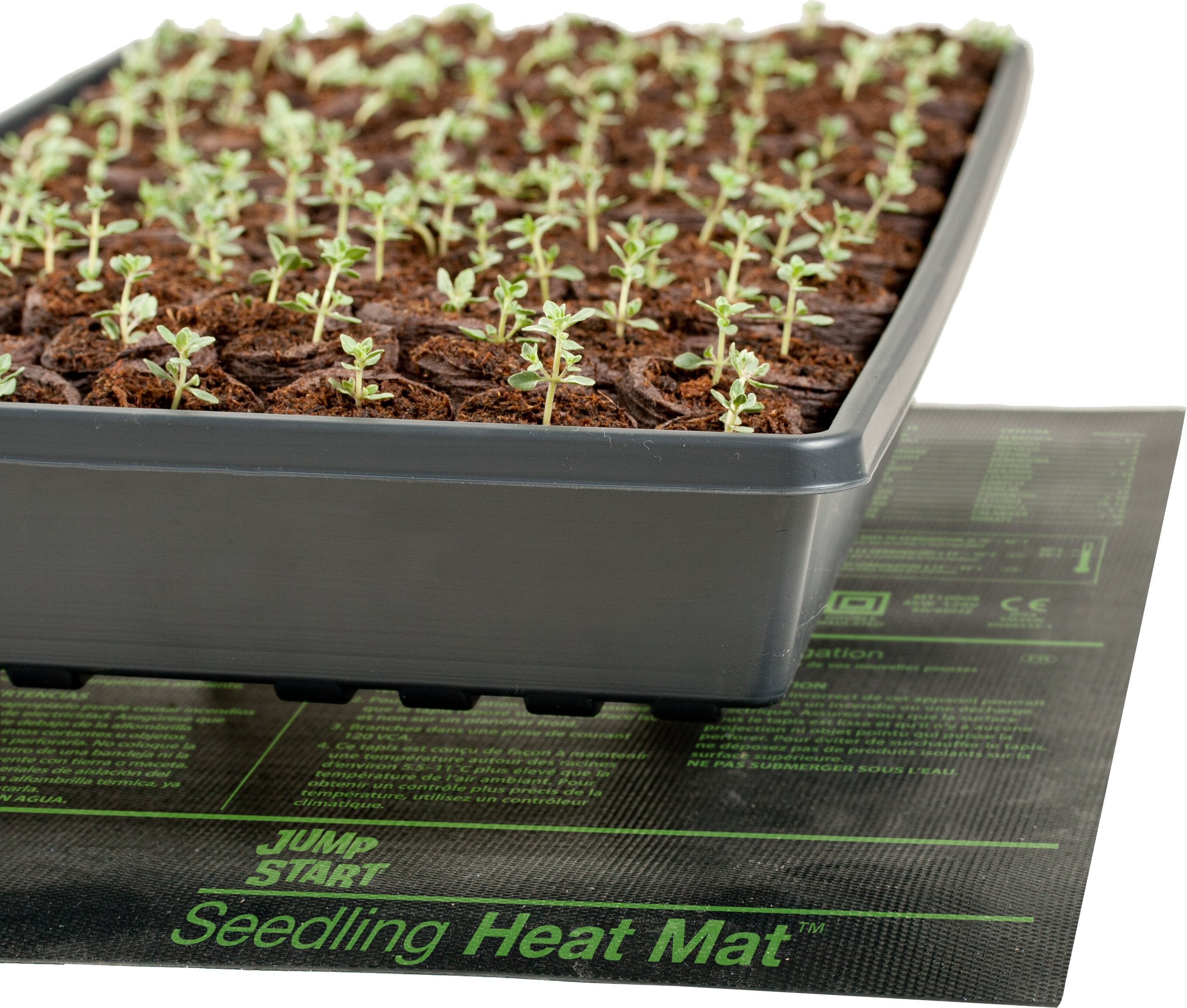 Hydrofarm mat next to ruler showing 20x20 size for planning propagation spaces
