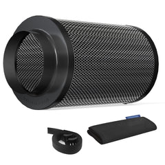 HYDROWE front view showing compact 6-inch filter and flange for easy installation