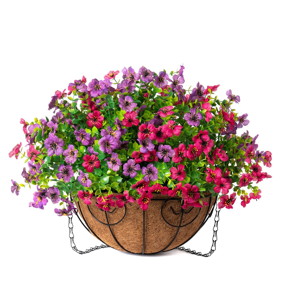 HyeFlora assembly layout with branches ready to insert for quick five-minute setup