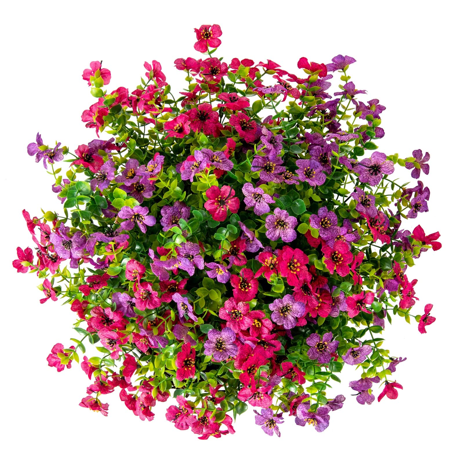 HyeFlora hanging basket displayed on porch adding instant, maintenance-free color
