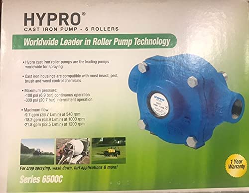 HYPRO close-up of cast iron surface and bolting for strength and long service life benefit