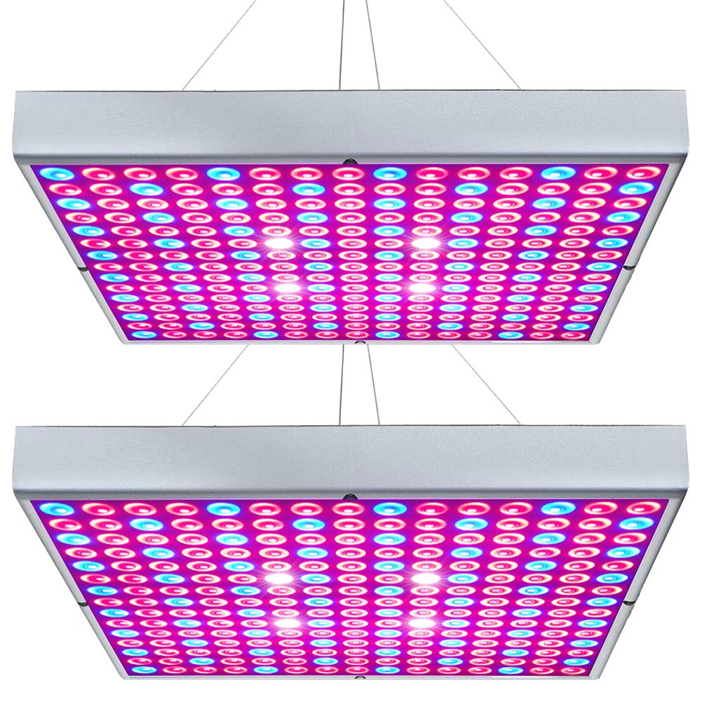 Hytekgro front panel showing 225 LEDs and balanced spectrum for healthy growth