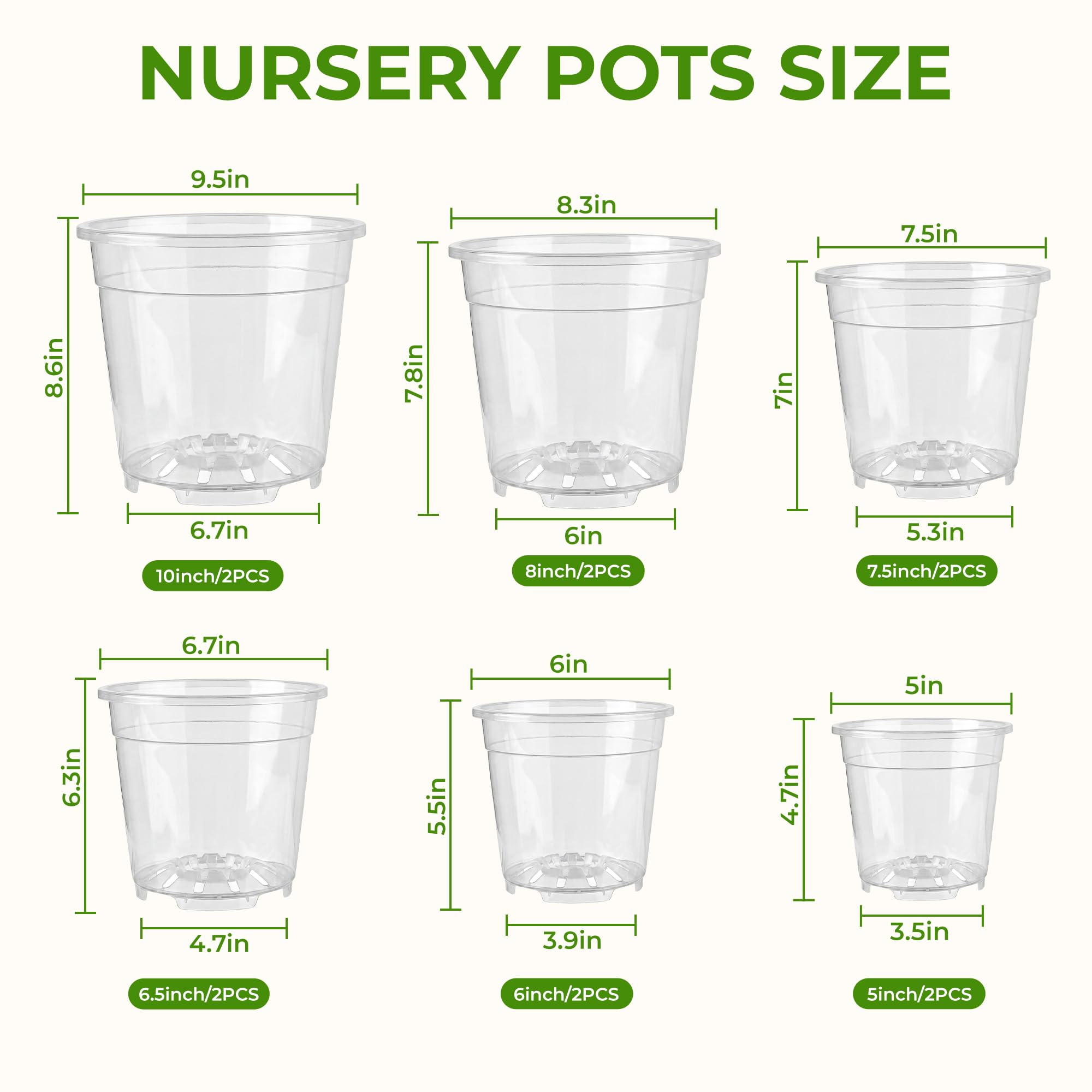 HYX-Yang stacked pots from above, demonstrating nesting storage and space-saving benefit