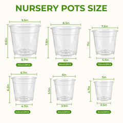 HYX-Yang stacked pots from above, demonstrating nesting storage and space-saving benefit