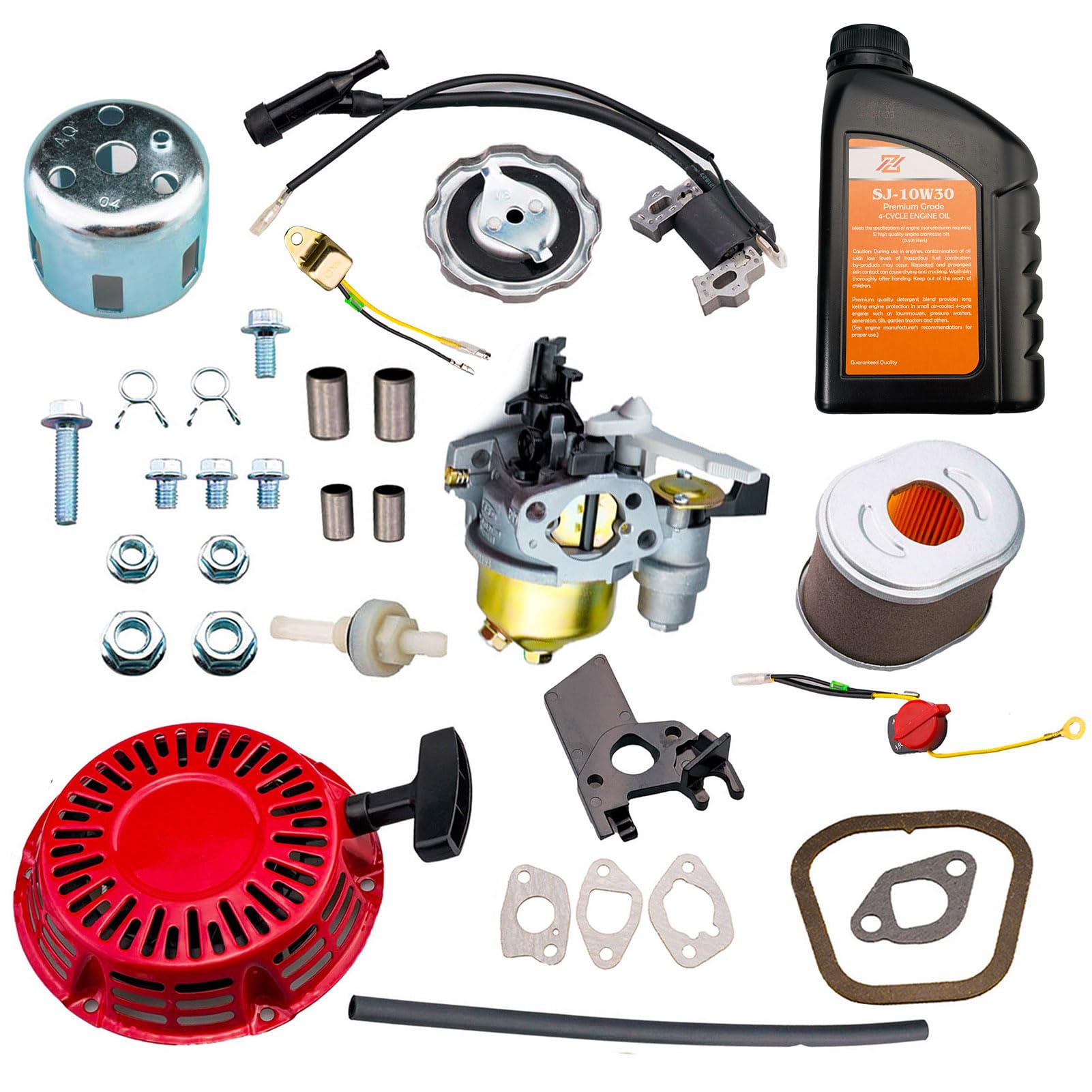 HZ kit front packaging showing all included parts for quick identification