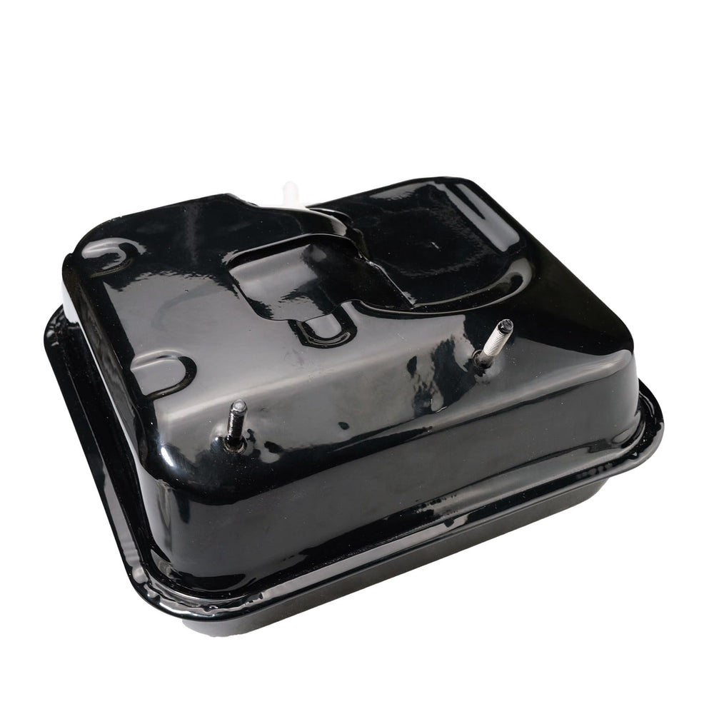 HZ fuel tank mounted on engine demonstrating correct fit on Briggs CR950 series for restored operation