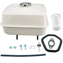 HZ gas tank front view showing shape and mounting points for reliable replacement