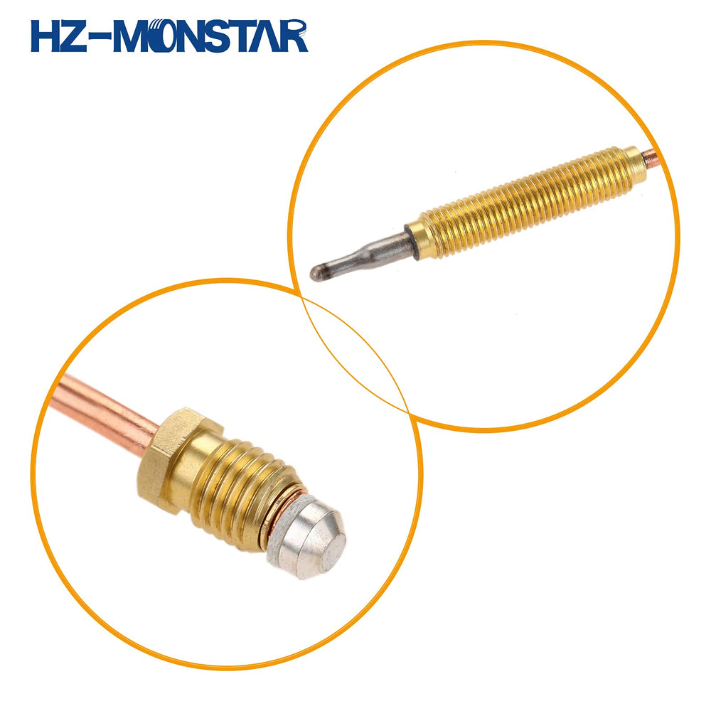 HZ-MONSTAR 3/8" flare connection detail ensuring tight gas seal
