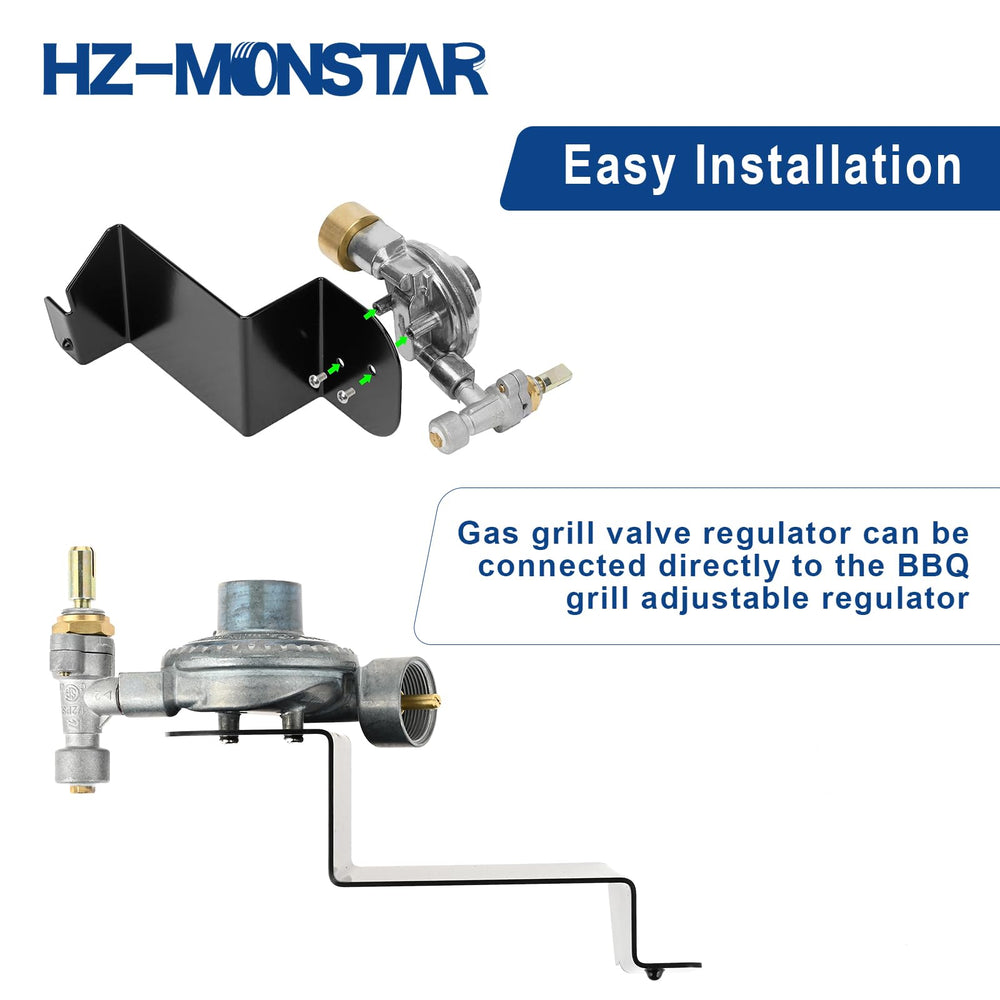HZ-MONSTAR next to 1 lb cylinder showing correct size and quick connect benefit