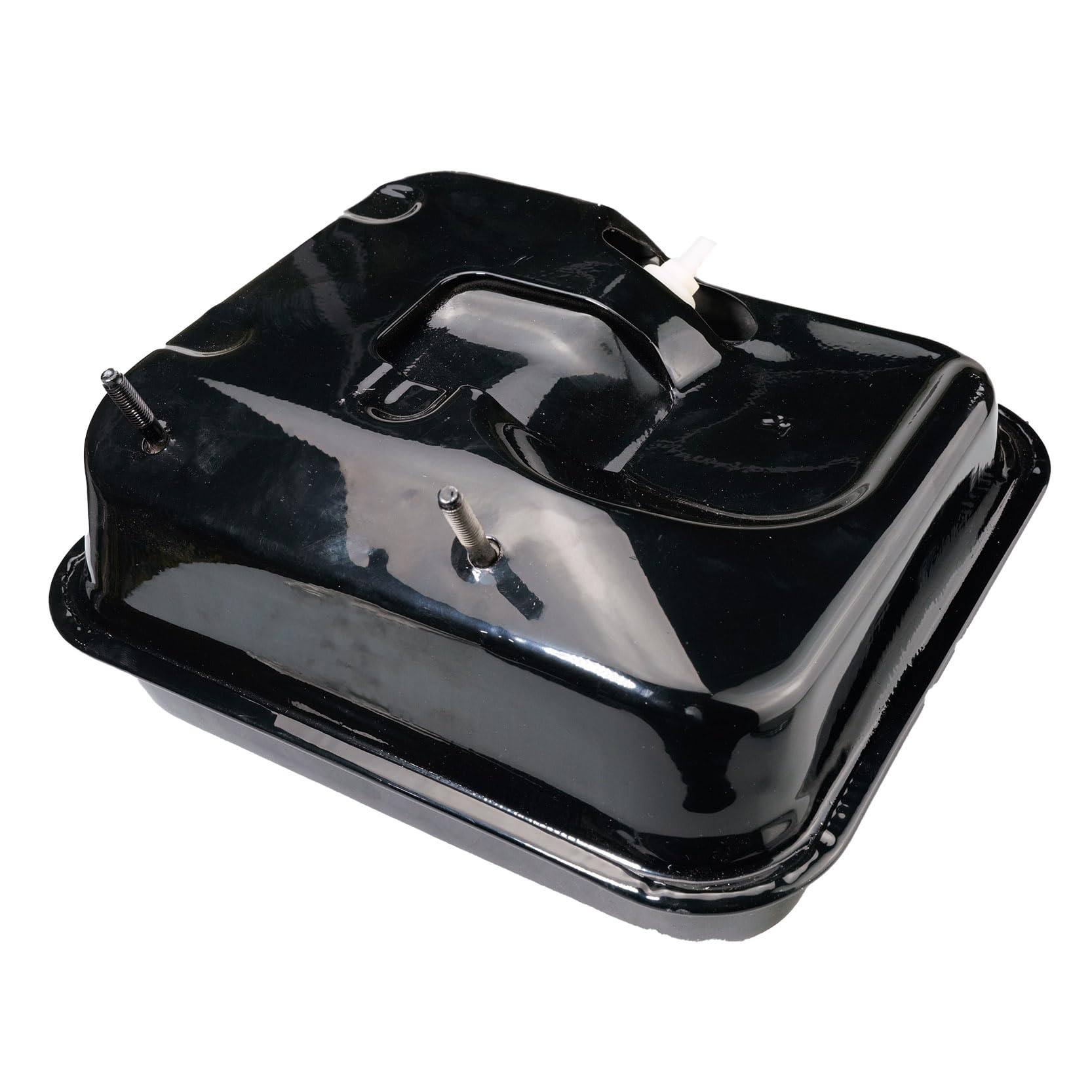 HZ tank size comparison with hand showing compact fit for pressure washers and chippers