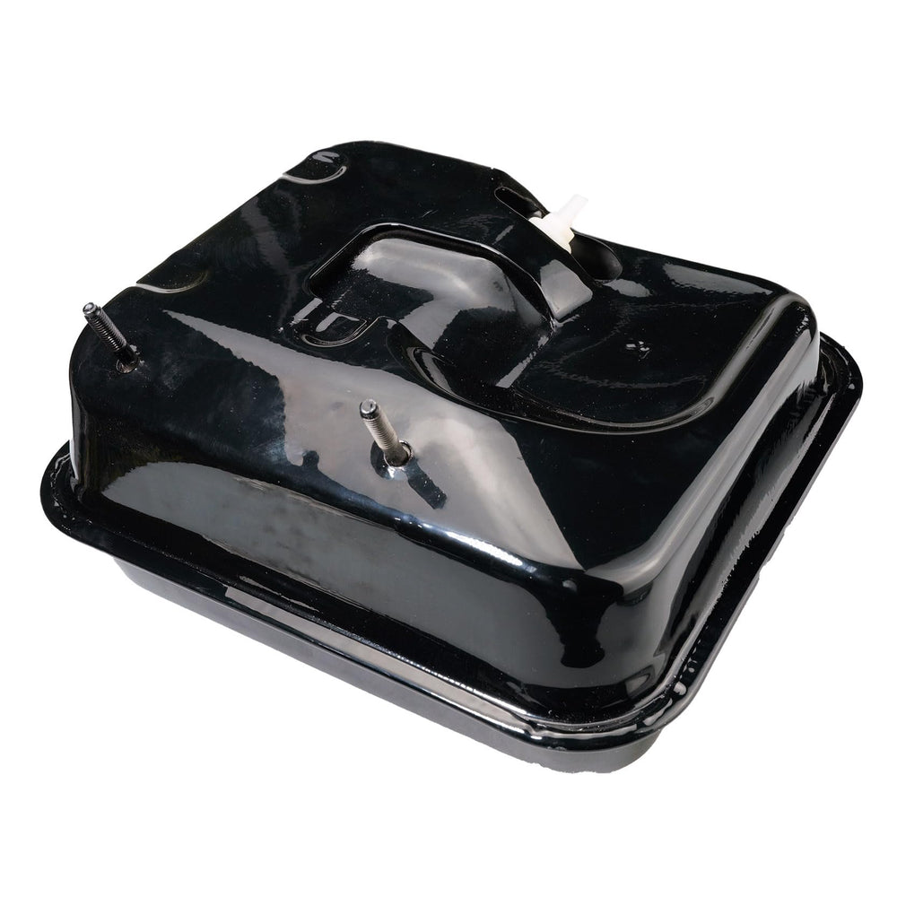 HZ tank size comparison with hand showing compact fit for pressure washers and chippers