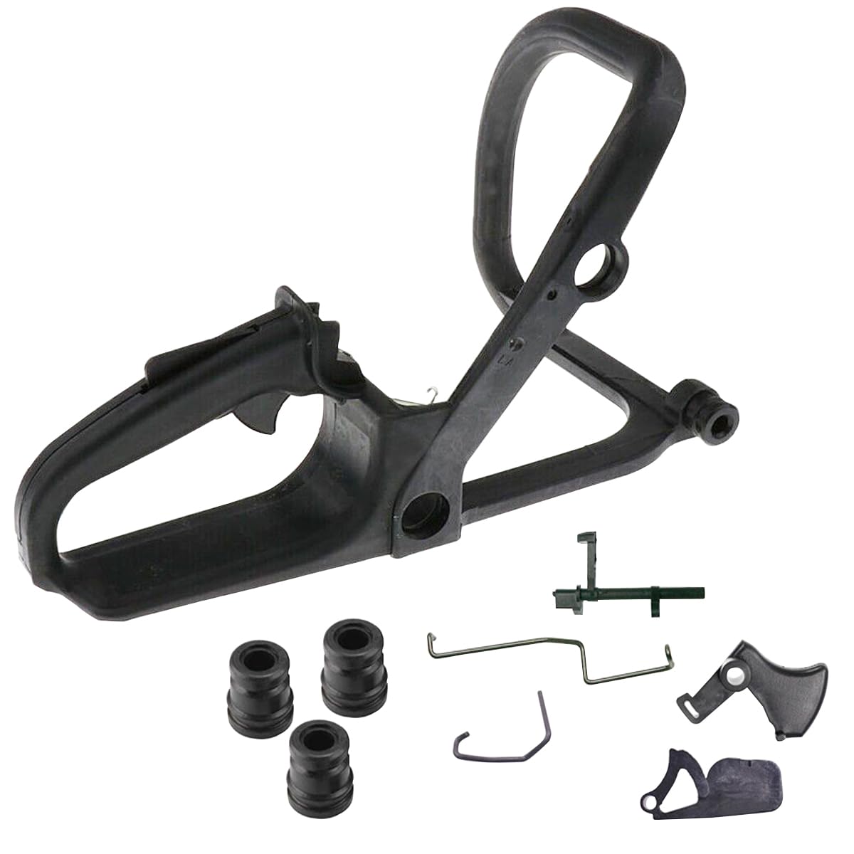 HZACHYX front handle assembly showing mounting points and improved grip