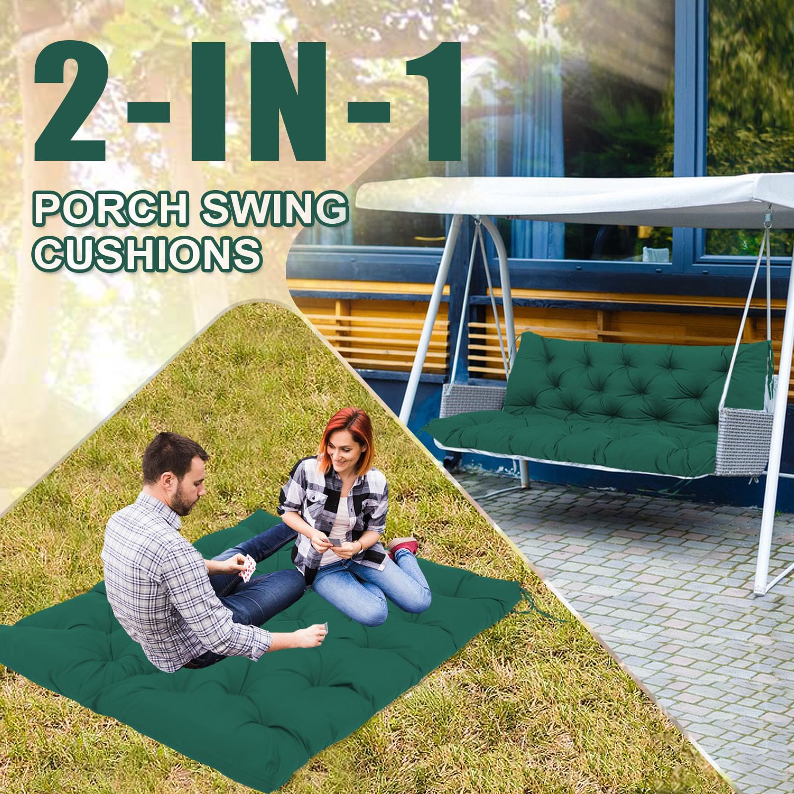 HZMGPCM outdoor patio lifestyle scene showing durable weather-ready benefit