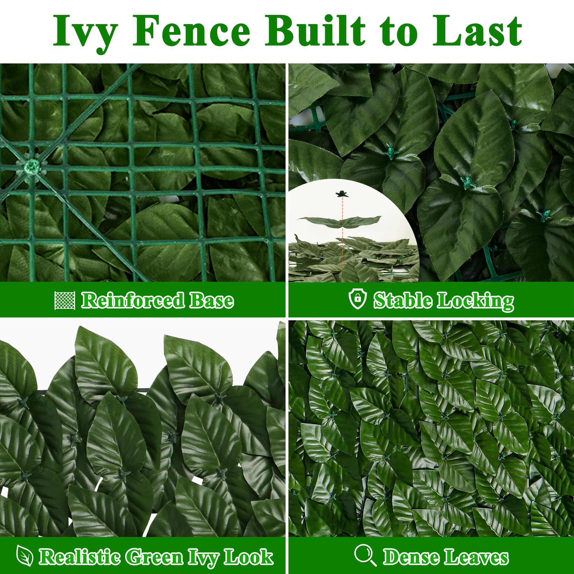 i COVER reinforced joint detail preventing leaf loss and increasing durability