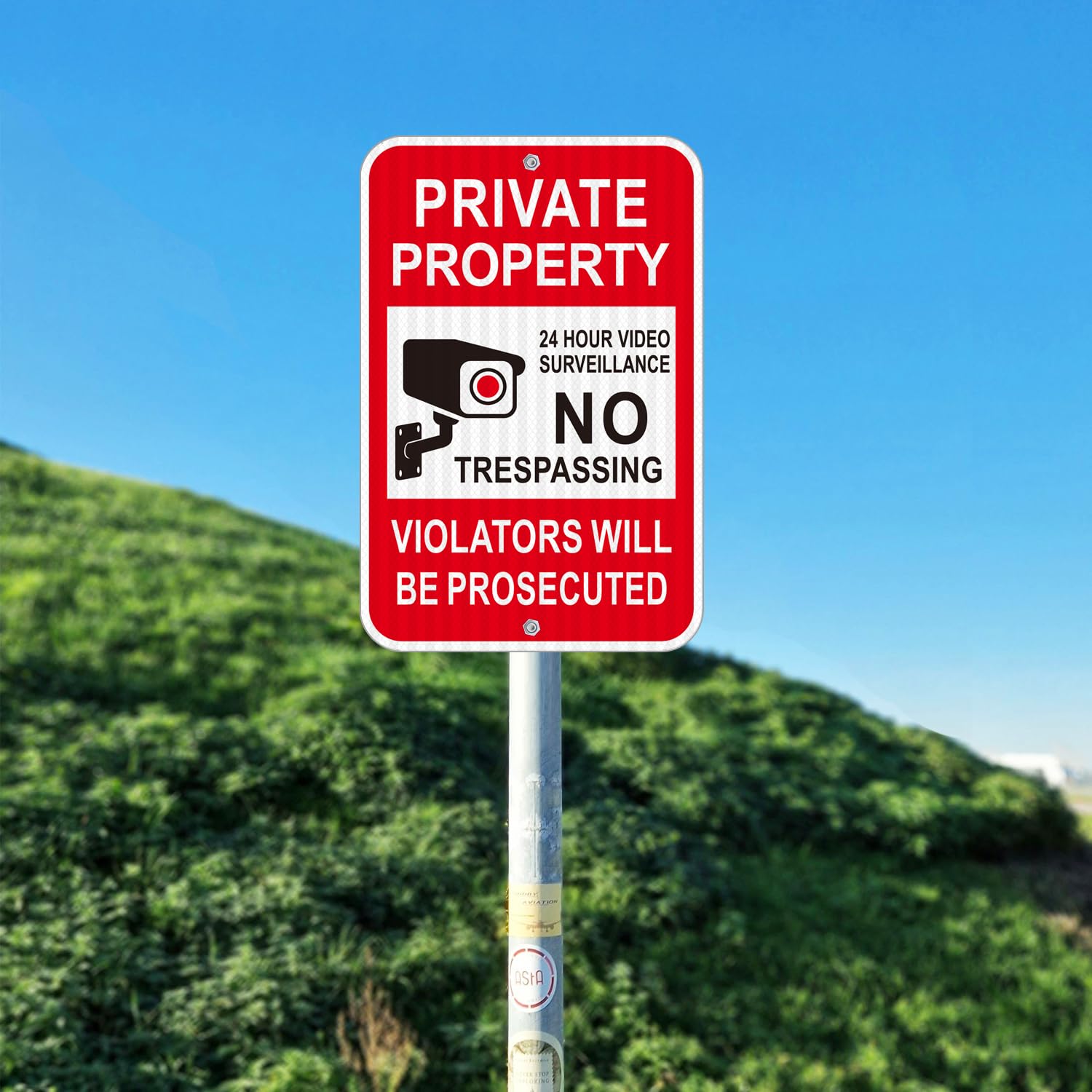 i-CowFun sign held by hand to show real-world size and scale