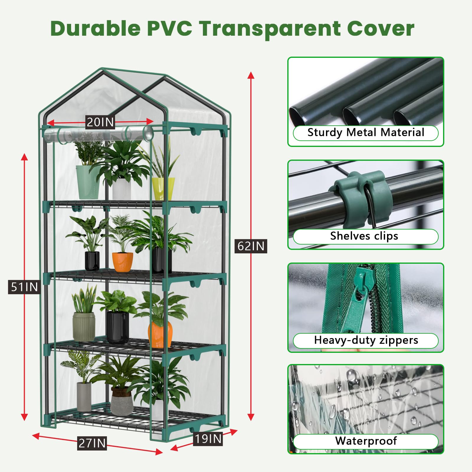i-SUNSHORE mini greenhouse in a kitchen with herbs thriving year-round