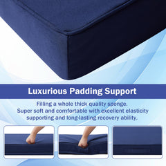 IASEAHK adjustable straps and ties secure cushions to chairs