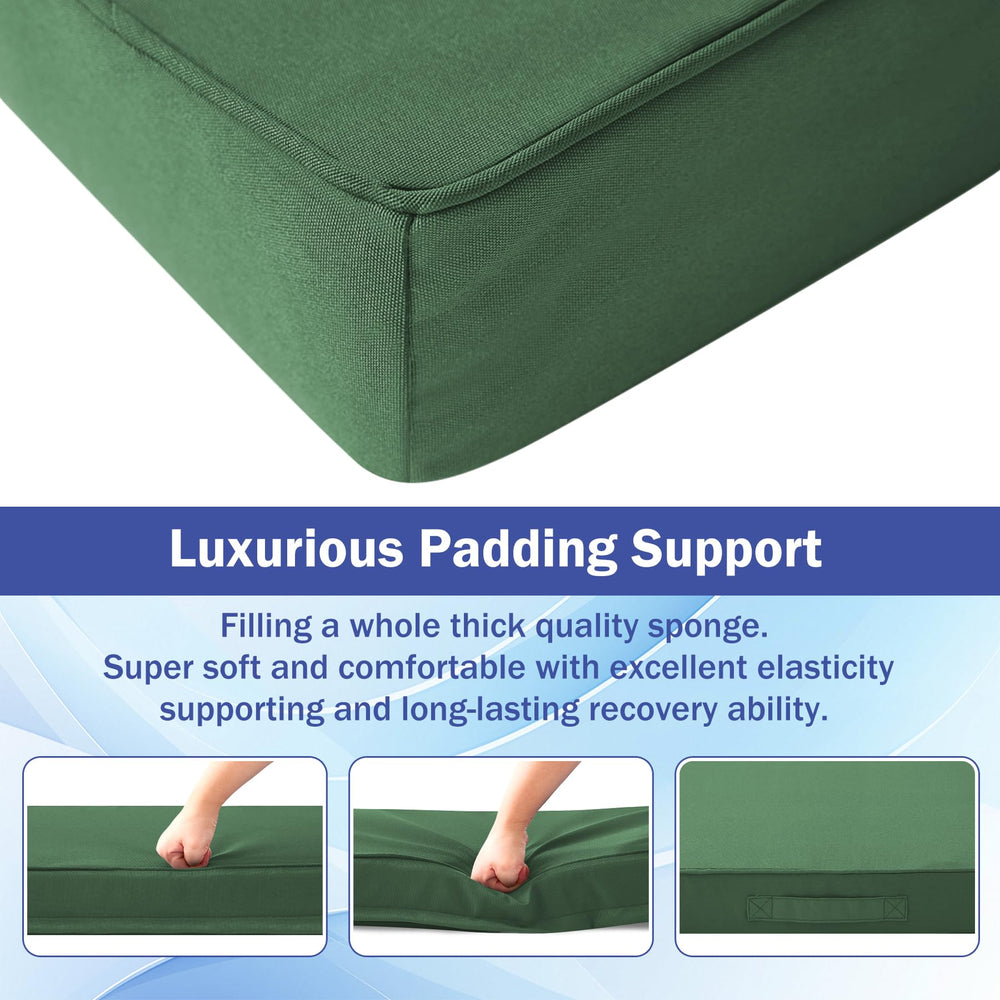 IASEAHK adjustable straps detail preventing cushion slipping on chairs