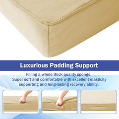 IASEAHK cutaway of 30D foam core demonstrating supportive, non-sagging comfort