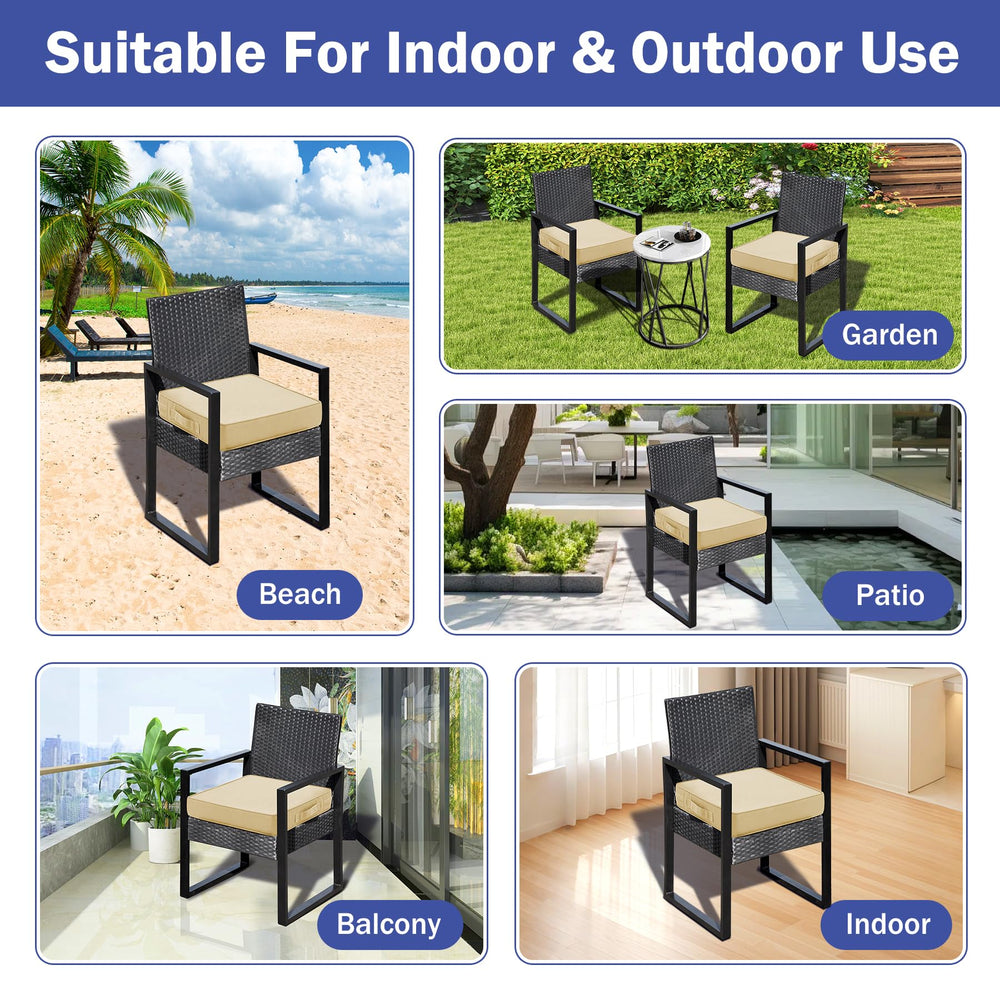 IASEAHK stacked cushions in storage demonstrating portability and compact organization