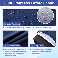 IASEAHK cross-section of 30D foam highlighting supportive, sag-resistant comfort
