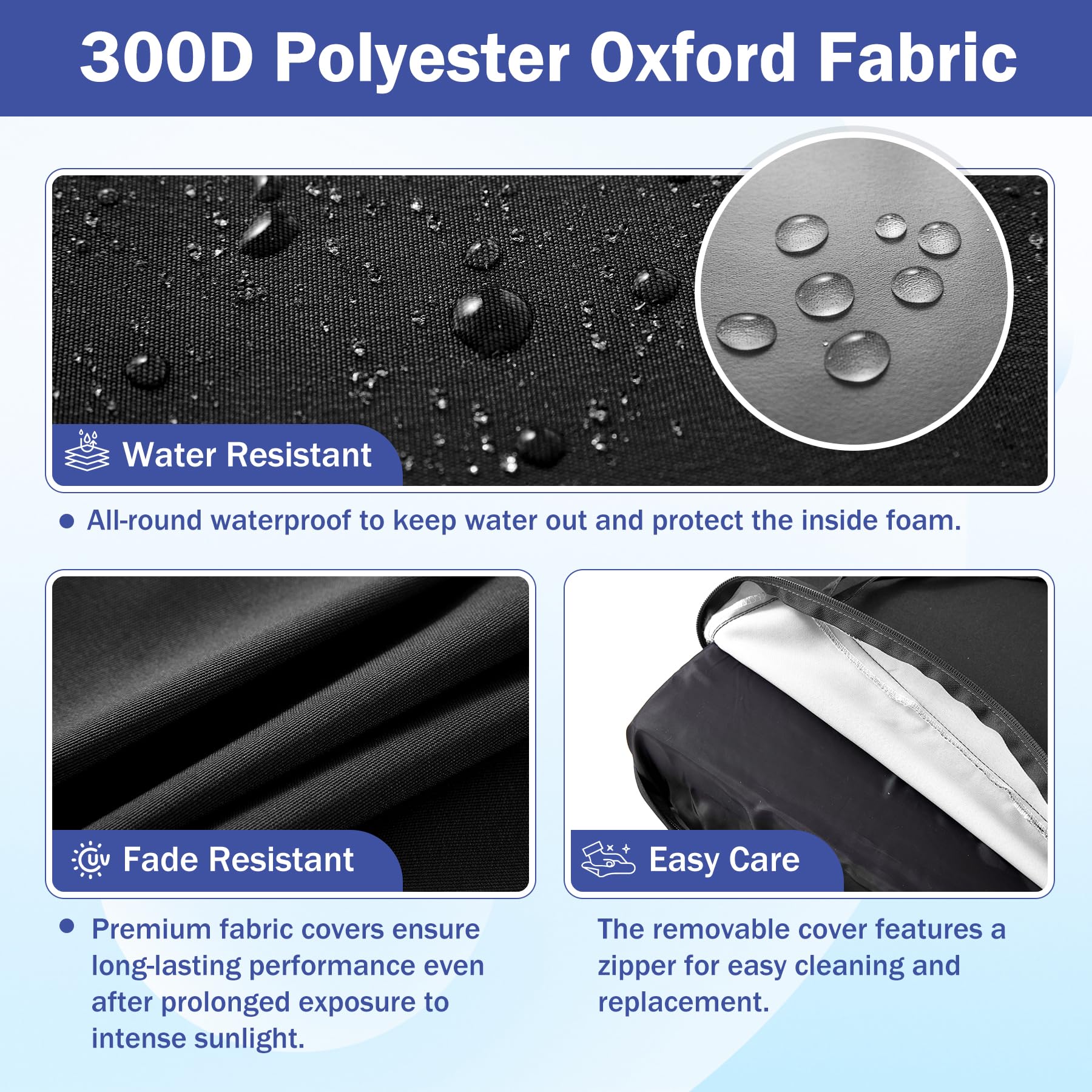 IASEAHK foam cross-section demonstrating dense 30D support for long-lasting comfort