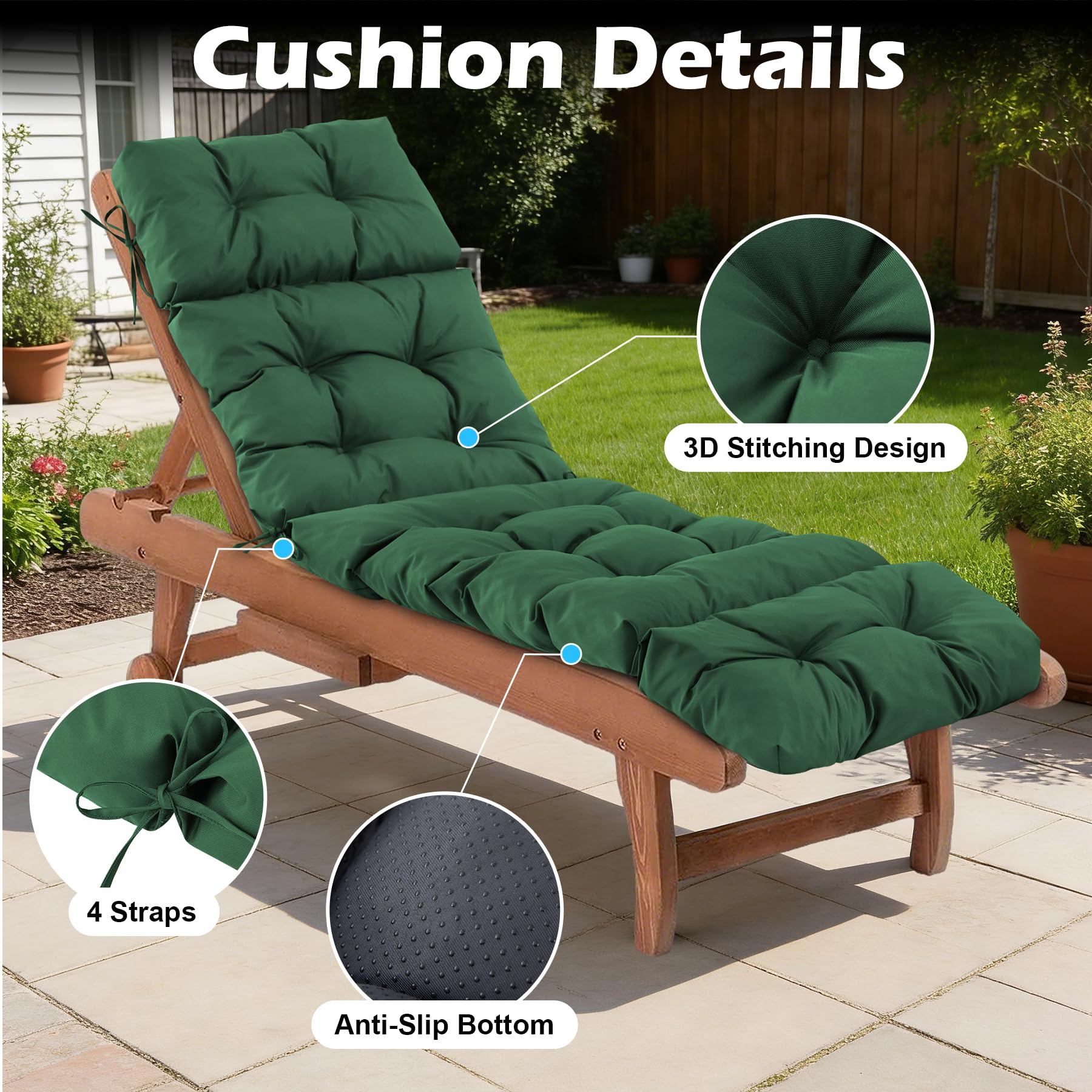 IASEAHK anti-slip base underside providing grip to prevent slipping in wind