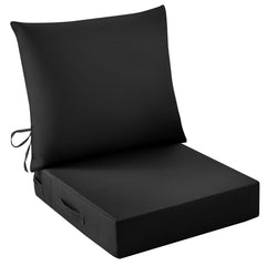 IASEAHK front view of seat and back cushions showing neat fit and weather-ready look