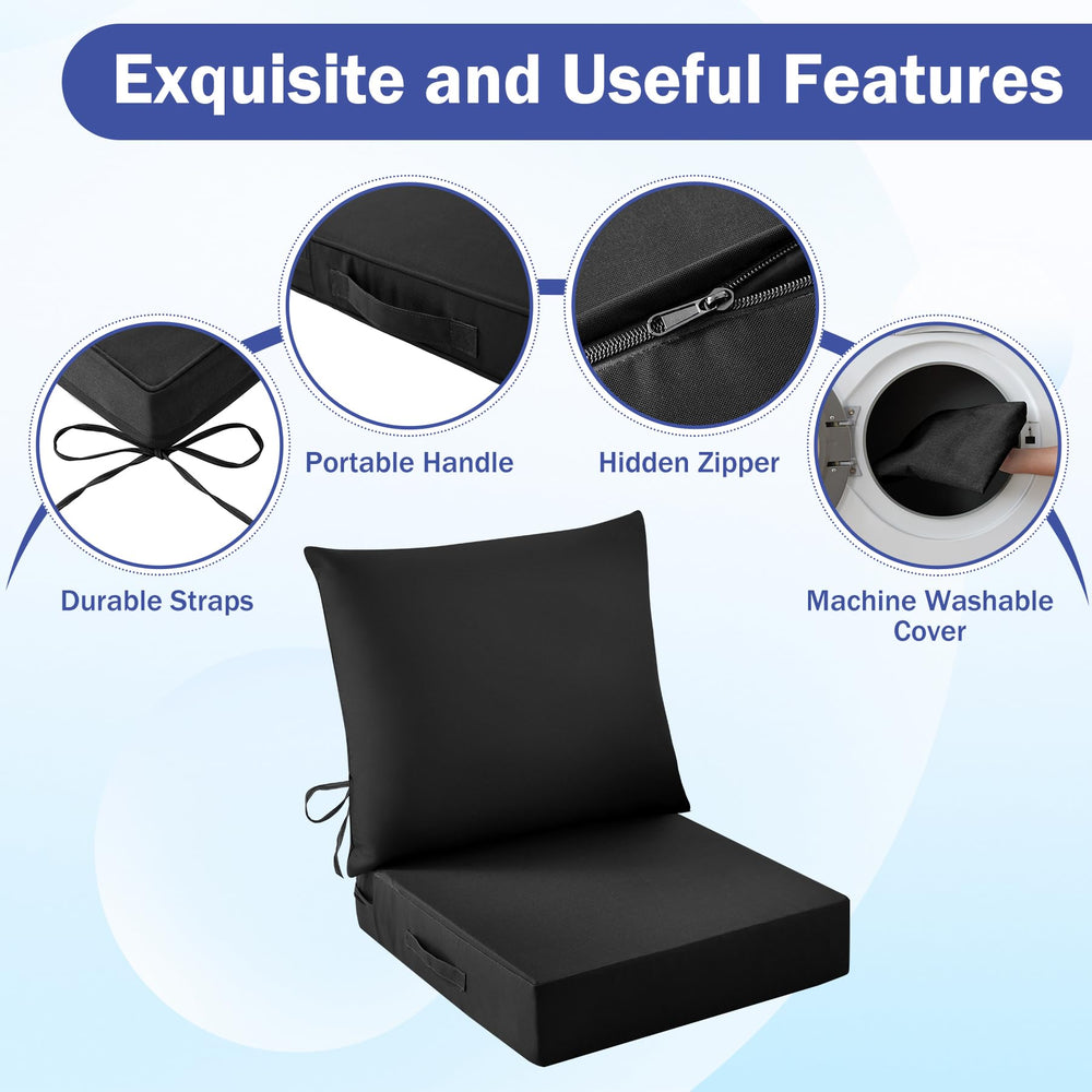 IASEAHK hidden zipper and handle detail for easy removal and convenient transport