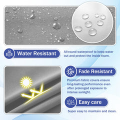 IASEAHK Oxford fabric texture highlighting water and UV resistance