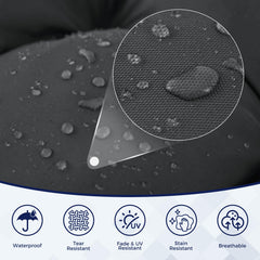 IASEAHK ties detail demonstrating eight attachment points for a snug fit benefit