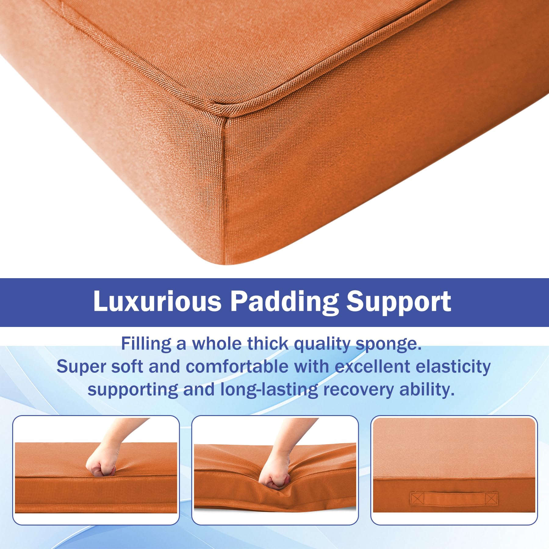 IASEAHK adjustable straps and handle detail for secure, easy transport