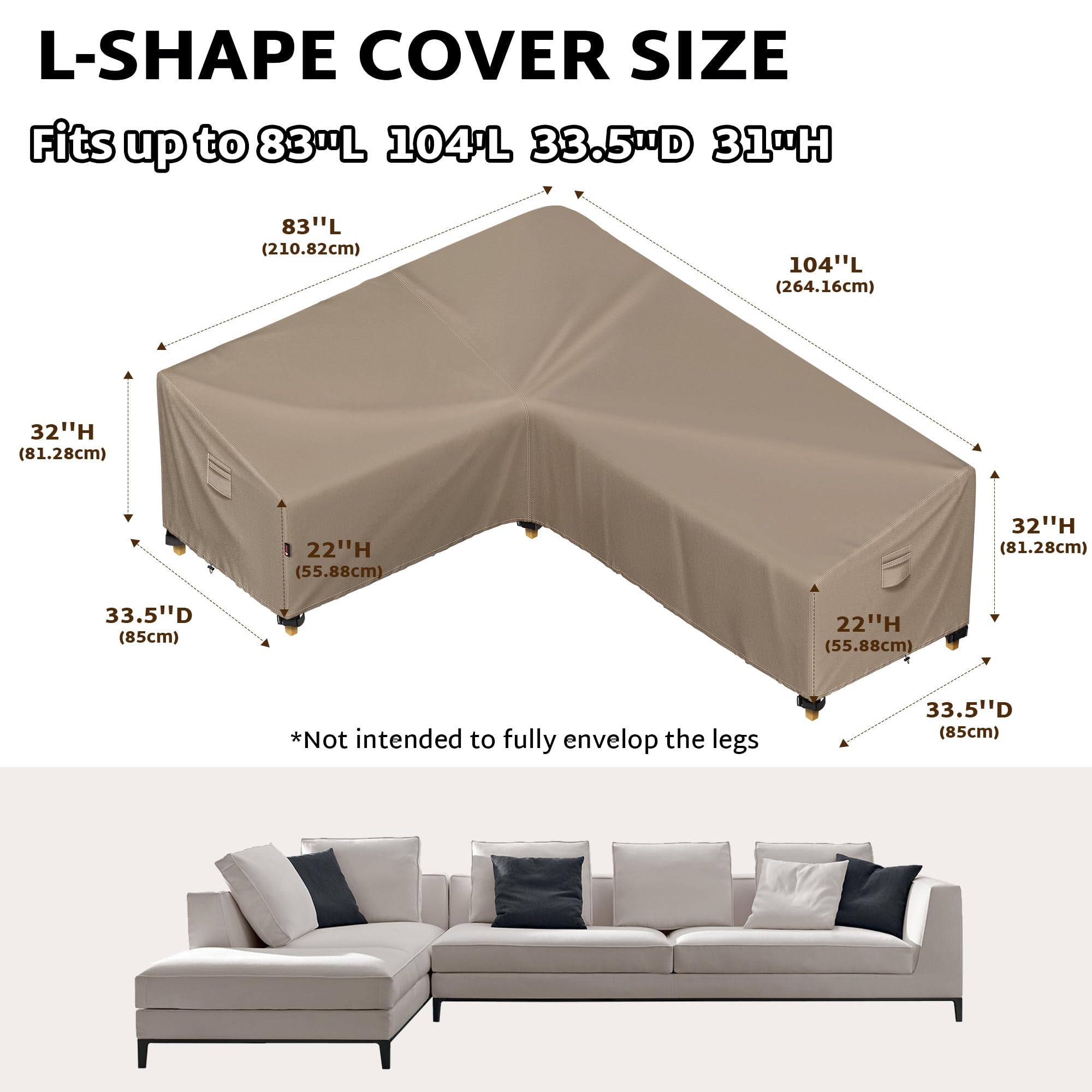 iBirdie close-up of 600D fabric texture for durable weather resistance