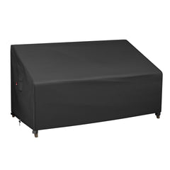 iBirdie front view of patio sofa cover showing full-fit protection