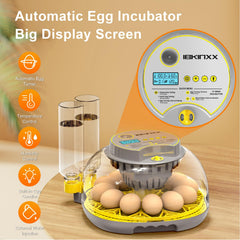 IBKINXX LED control panel displaying temperature for precise setting benefit