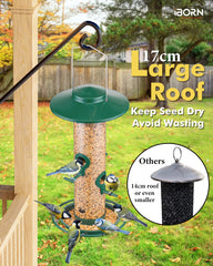 iBorn 360° ring perch close-up providing more landing and feeding space