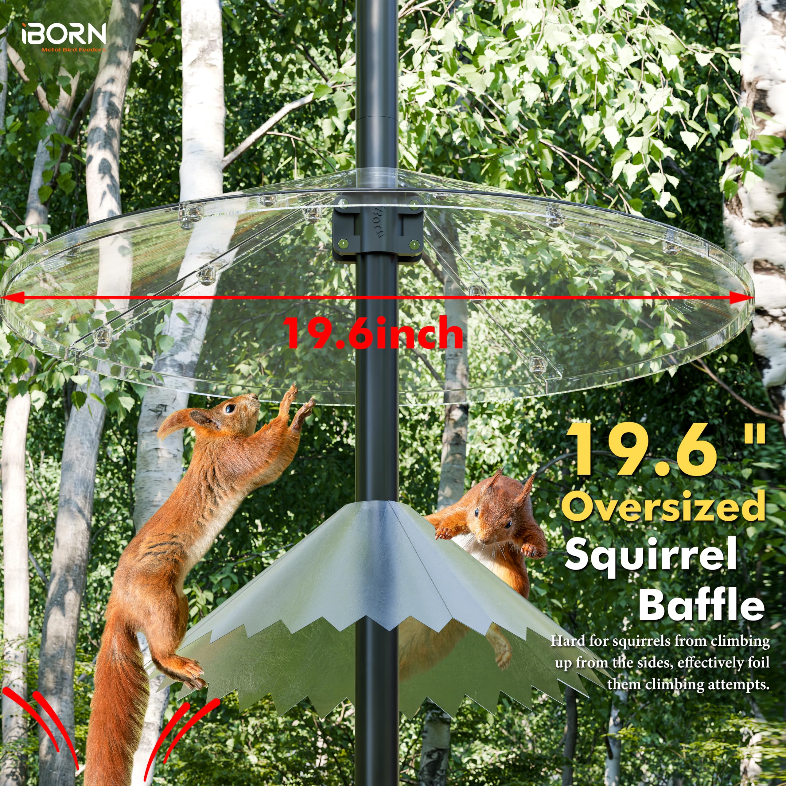iBorn four-panel join detail showing snug interlock for secure fit advantage