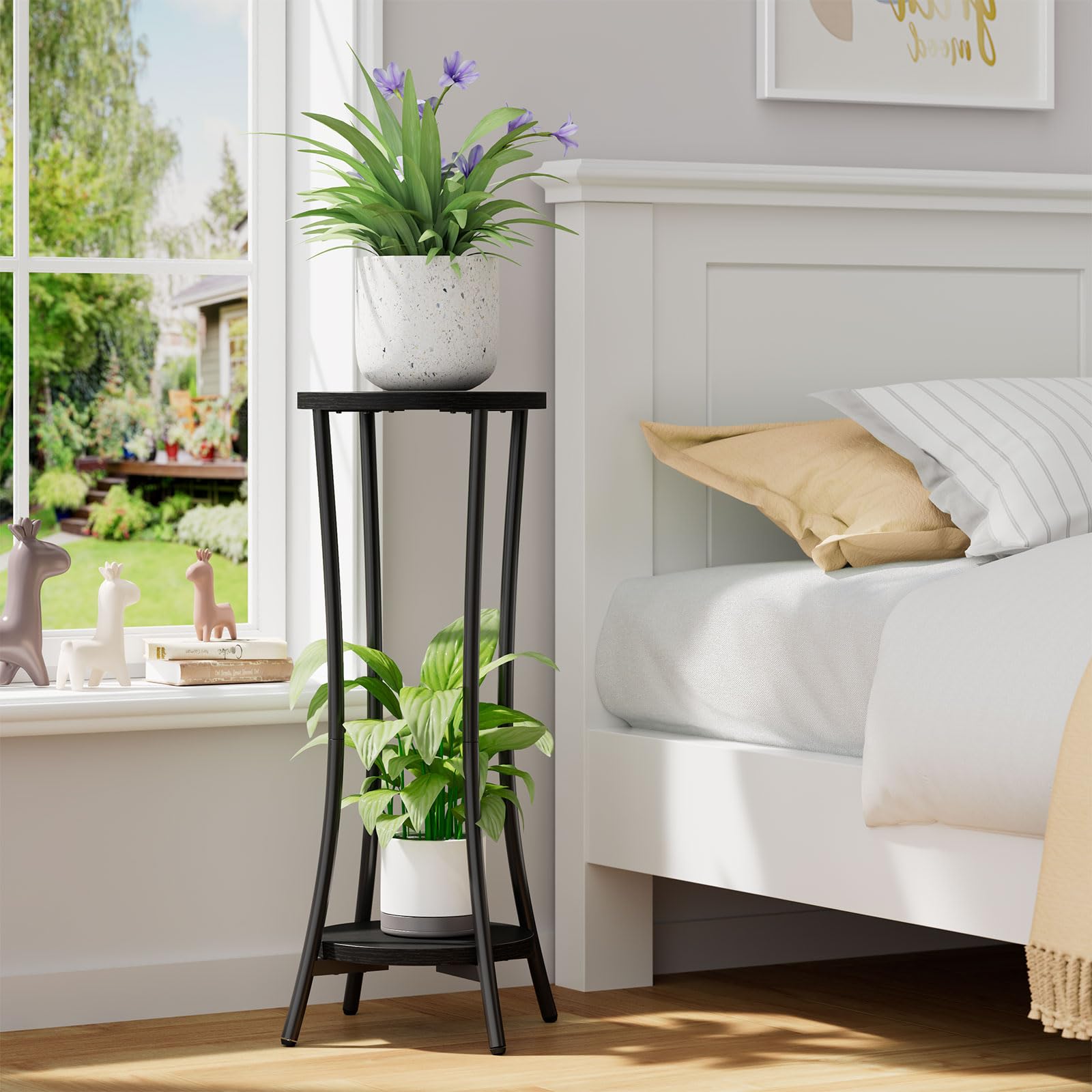 IBUYKE adjustable feet detail protecting floors and leveling stability