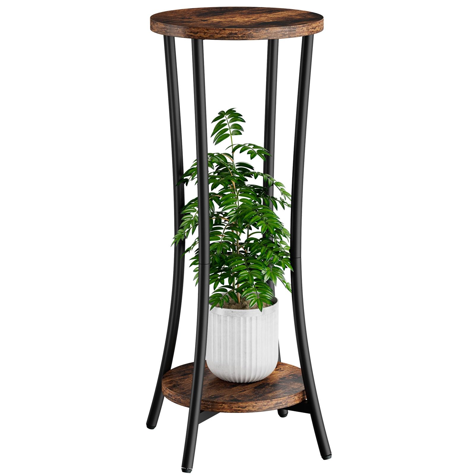 IBUYKE front full view showing two-tier display and compact footprint for small spaces