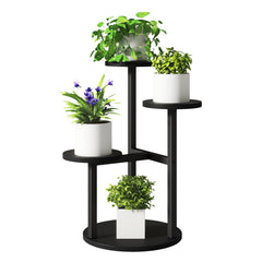 IBUYKE front view showing four-tier plant display and space-saving benefit
