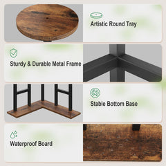 IBUYKE metal frame joint closeup showing solid construction and rust-resistant finish